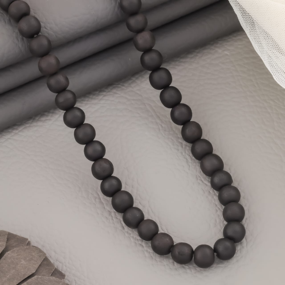 Premium 108 Beads Original Karungali (Ebony Wood) Japa Mala