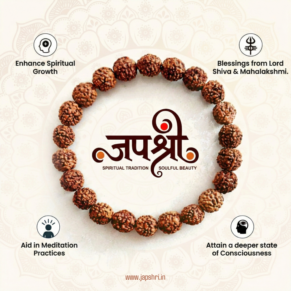 5 Mukhi Rudraksha Bracelet