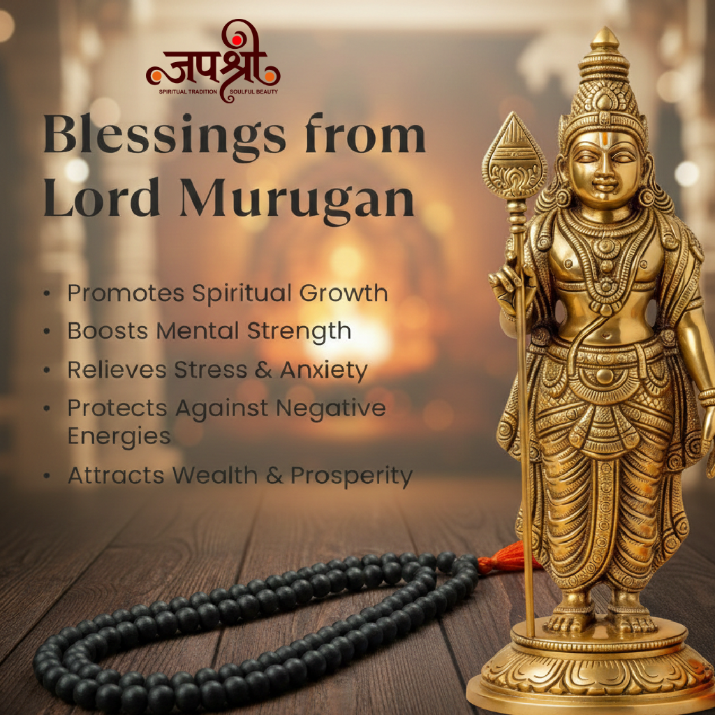 Karungali Mala 8mm 108+1 Authentic Ebony Wood Beads (Govt. Certified)