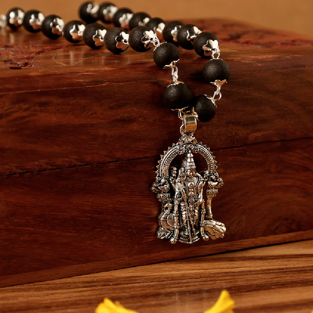 Karungali Murugan Vel Mala - 54 Beads