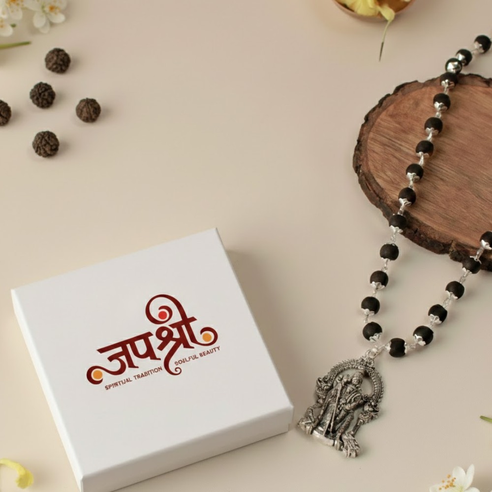 Karungali Murugan Vel Mala - 54 Beads